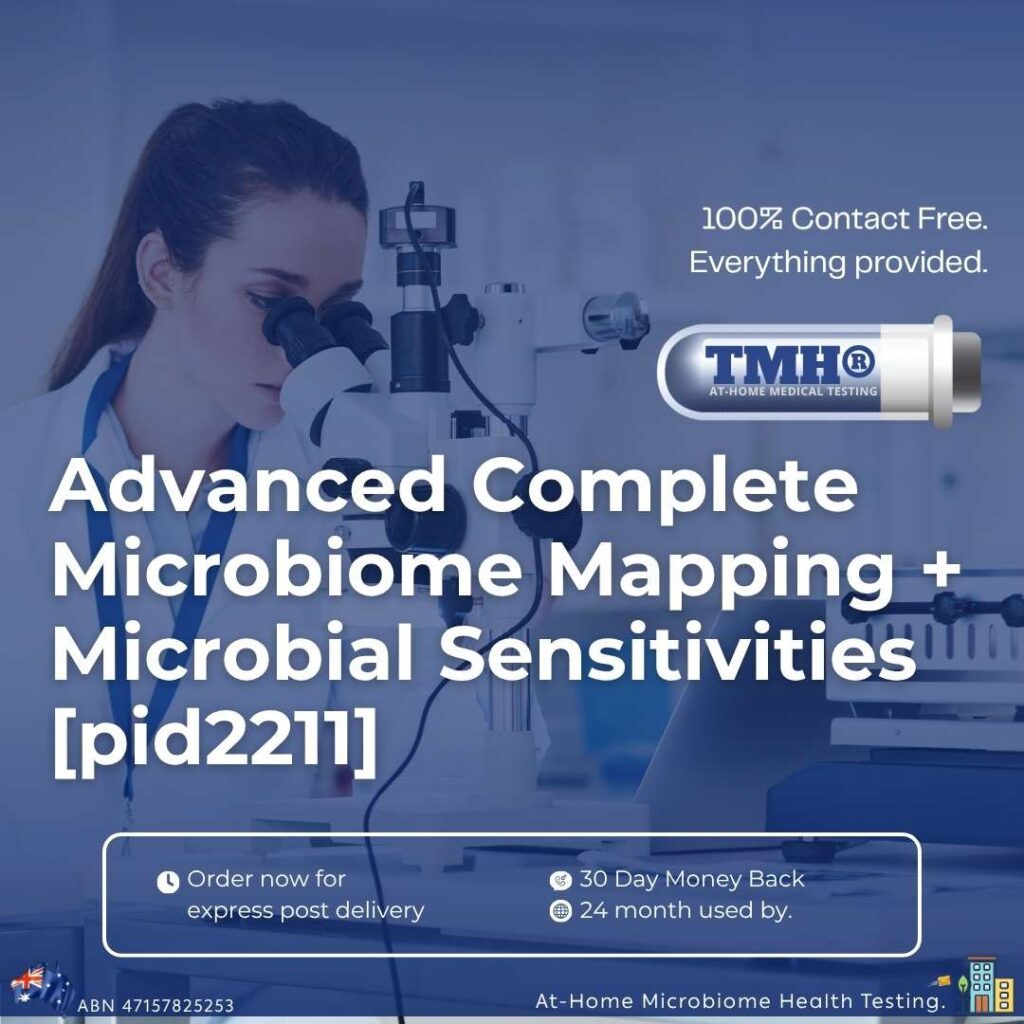 Advanced Complete Microbiome Mapping + Microbial Sensitivities