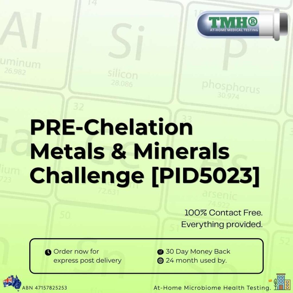 PRE-Chelation Metals & Minerals Challenge